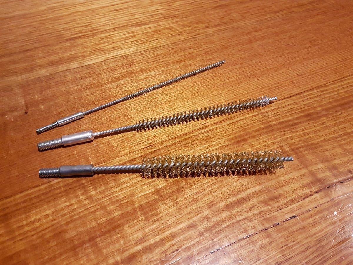 Brass Wire Condensor Tube Brush 3/16″ or 5/16″ fitting Busy Bee