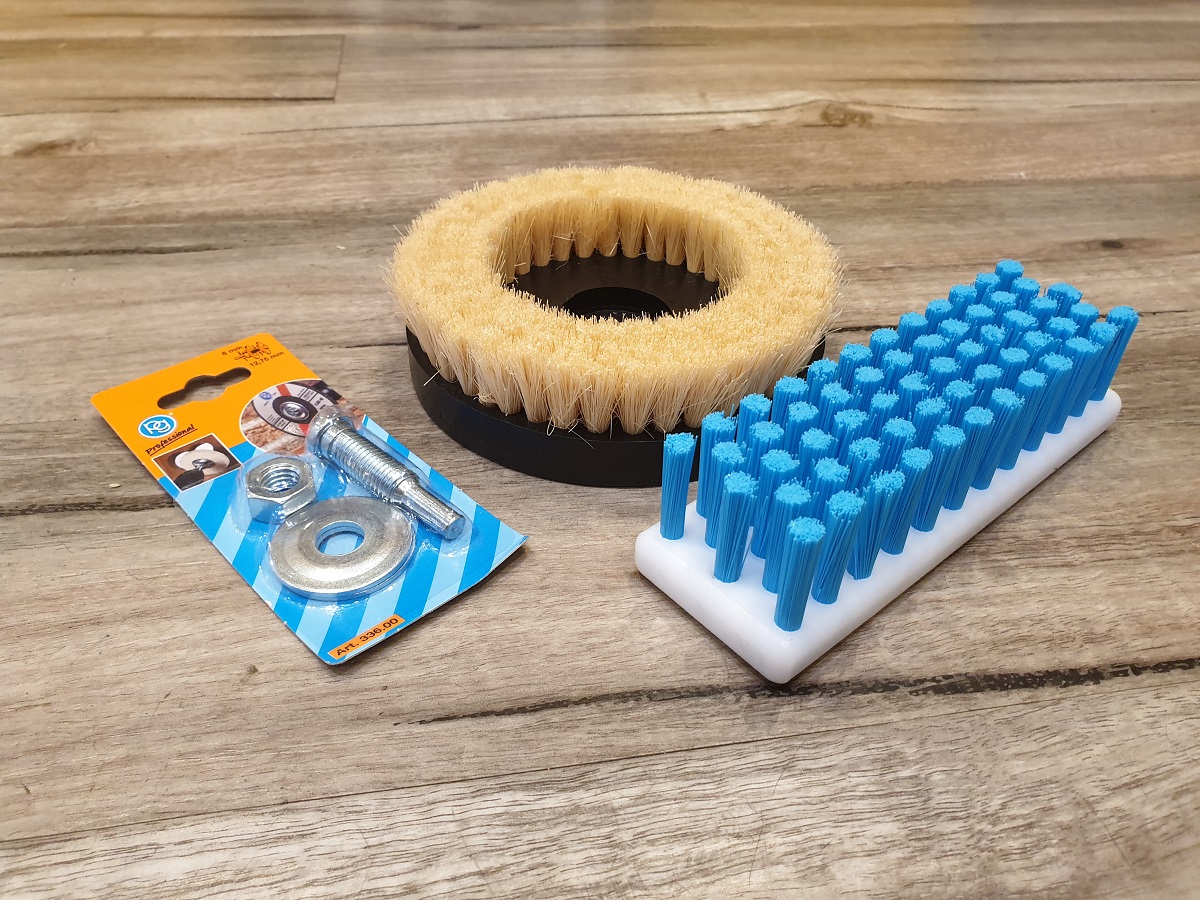 Stained Glass Lead Light Polishing and Putty Brush Kit Busy Bee Brushware